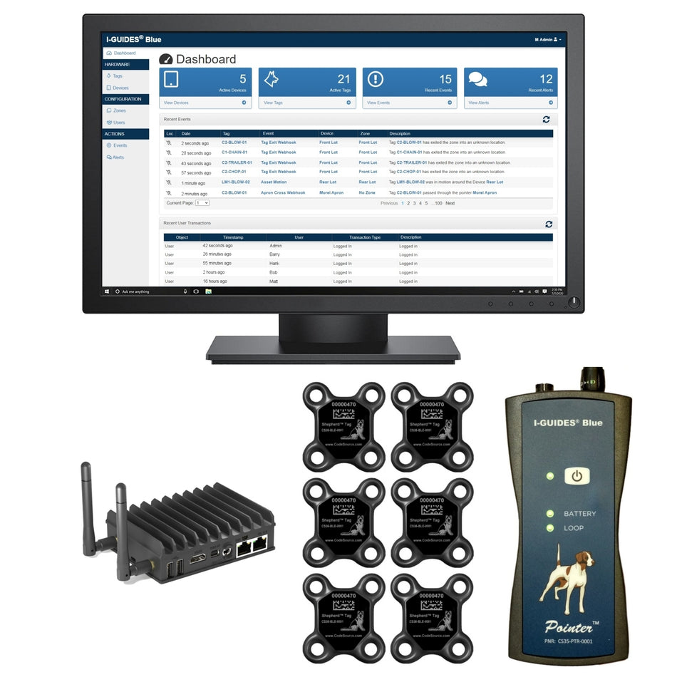 Codesource Labels Tracking I-GUIDES® Blue BLE Tracking Solution – CodeSource