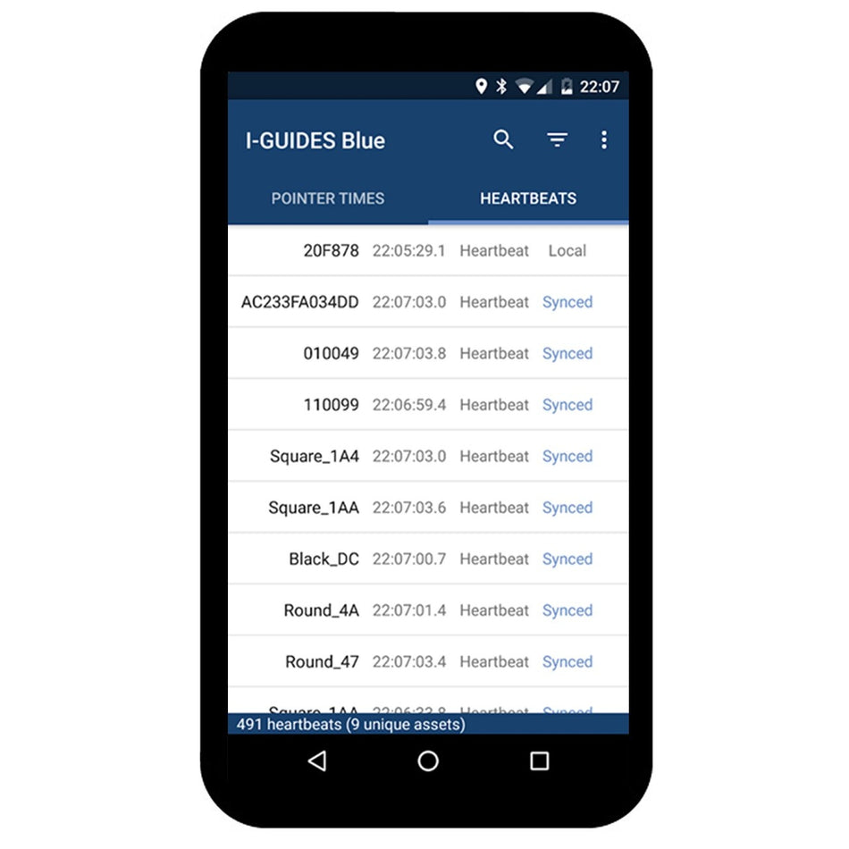 I-GUIDES® Blue Reader App