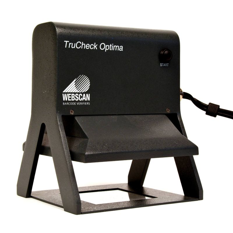 WebScan TruCheck Optima™ Handheld Barcode Verifier – CodeSource